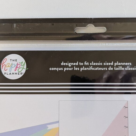 NWT Happy Planner 40 pgs 'Everyday' Classic Rainbow Sheet Filler Paper Pack NEW - Picture 6 of 8
